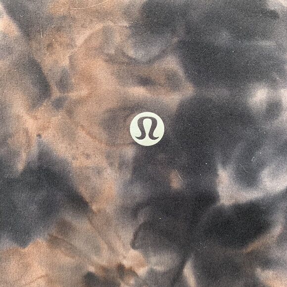 Lululemon Athletica Plus Sz 18 Align Pant 25” Crop Leggings Diamond Dye Graphite - Picture 5 of 8